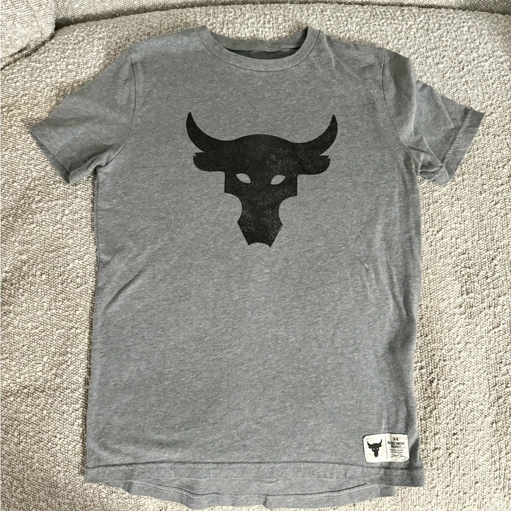 Boys The Rock Under Armour T-shirt